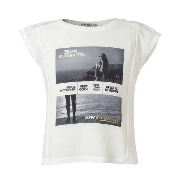 ENERGIERS KIDS BLOUSE WHITE