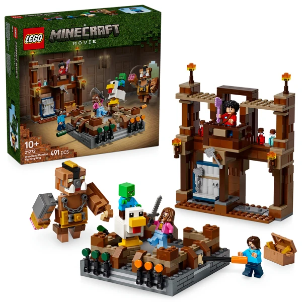 LEGO® MINECRAFT® ΡΙΝΓΚ ΠΥΓΜΑΧΙΑΣ ΣΤΗΝ ΈΠΑΥΛΗ ΣΤΟ ΔΑΣΟΣ