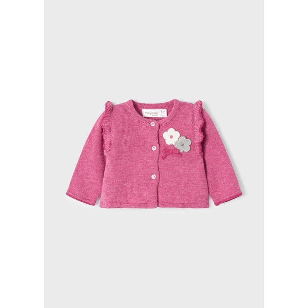 MAYORAL SET KNITTED SKIRT INTENSE PINK