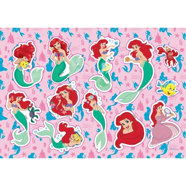 DRAWING PAD 23X33 cm 40 SHEETS PRINCESS  WITH STICKERS - 2 DESIGNS