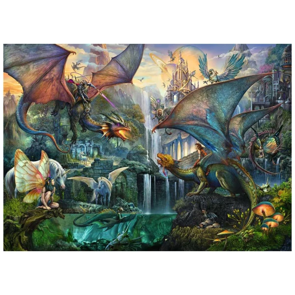 RAVENSBURGER PUZZLE 9000 pc. DRAGONS