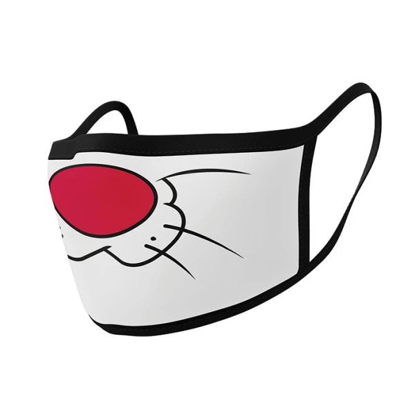 LOONEY TUNES ΥΦΑΣΜΑΤΙΚΗ ΜΑΣΚΑ SYLVESTER 2 τεμ.