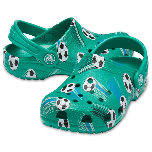 CROCS CLASSIC SPORT BALL CLOG PS DEEP GREEN