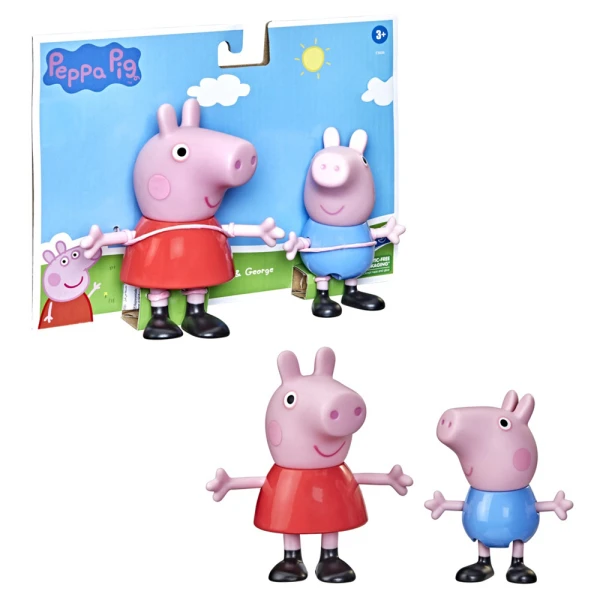 PEPPA PIG SET 2 FIGURES - 2 DESIGNS
