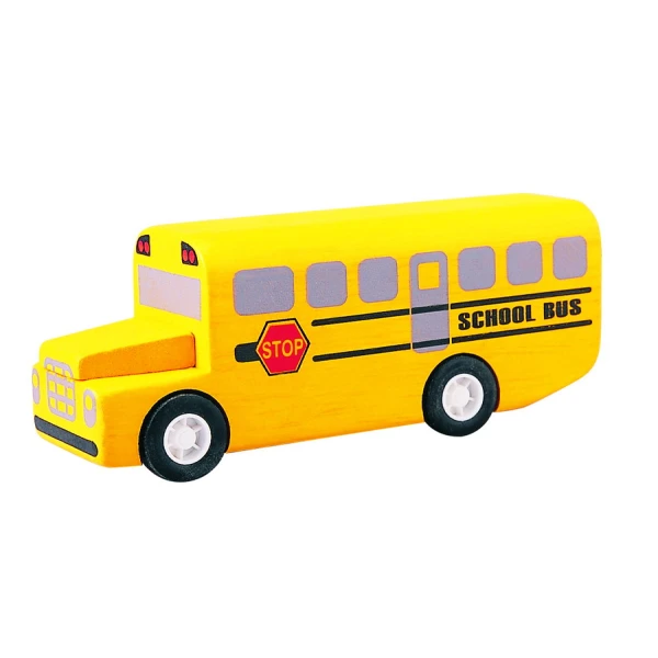 ΞΥΛΙΝΟ ΠΑΙΧΝΙΔΙ PLAN TOYS - SCHOOL BUS