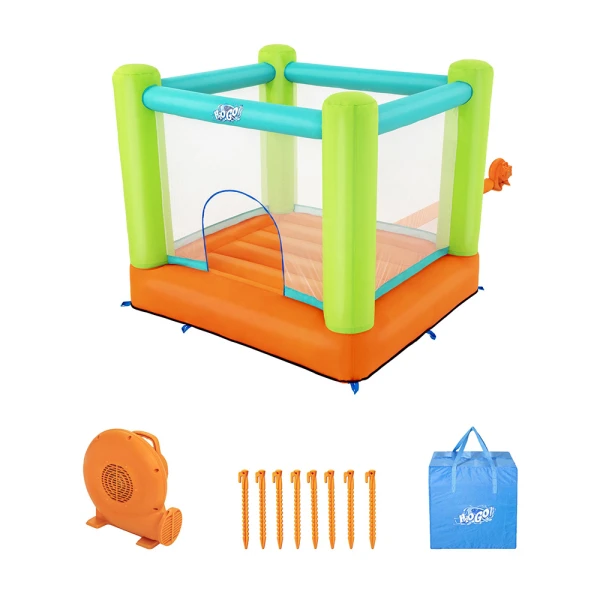 BESTWAY H2OGO! ΦΟΥΣΚΩΤΟ ΤΡΑΜΠΟΛΙΝΟ 194X175X170 εκ. JUMP AND SOAR