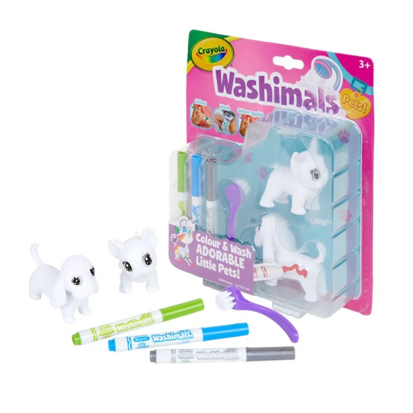 CRAYOLA WASHIMALS ΣΕΤ ΣΚΥΛΑΚΙΑ