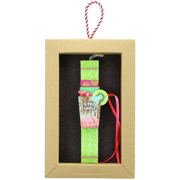 SYNCHRONIA HANDMADE CANDLE 20 cm COCKTAIL MAGNET - SIMPLE