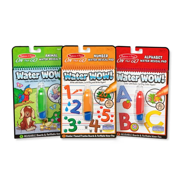 MELISSA & DOUG ΖΩΓΡΑΦΙΚΗ WATER WOW - 3 ΣΧΕΔΙΑ