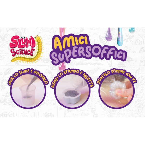 LISCIANI SLUMI SCIENCE SQUISHY SUPERSOFT