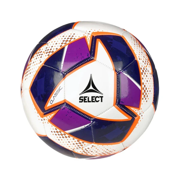 SOCCER BALL SELECT CLASSIC V24 WHITE/PURPLE SIZE 5