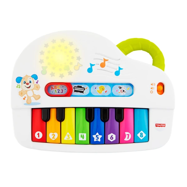 FISHER PRICE ΕΚΠΑΙΔΕΥΤΙΚΟ ΠΙΑΝΟ ΜΕ ΦΩΤΑ