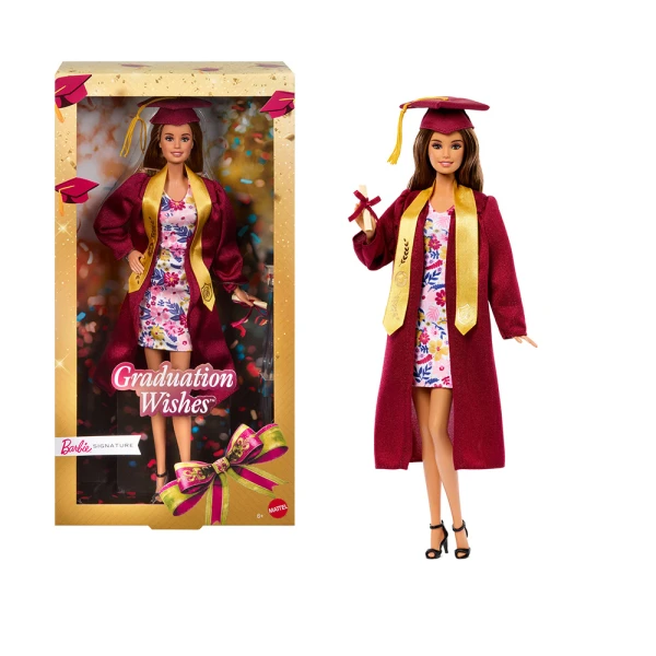 BARBIE SIGNATURE DOLL GRADUATION WISHES