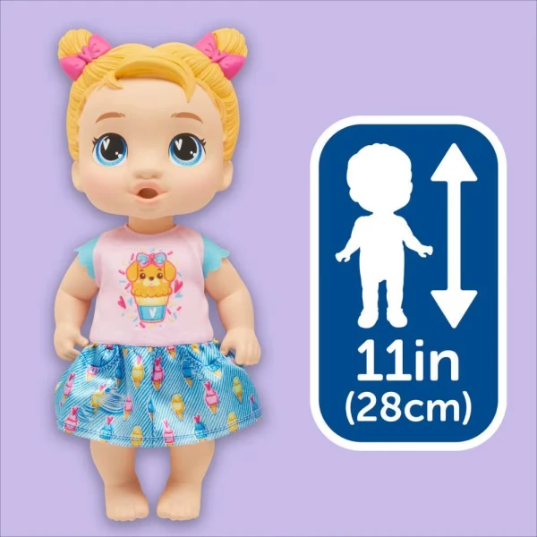 BABY ALIVE ΚΟΥΚΛΑ ΜΩΡΟ SWEET SNACKS HURPER HUGS