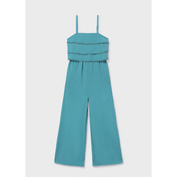 MAYORAL TRACKSUIT LONG RUFFLE PETROL 