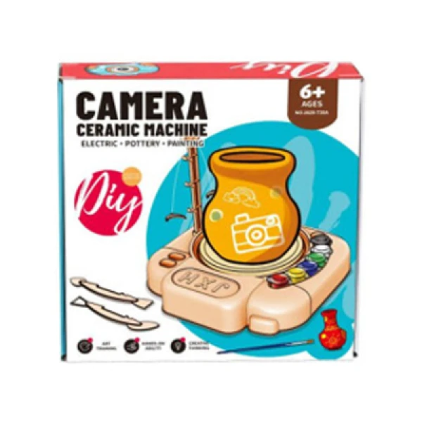 CAMERA SHAPED POTTERY CERAMIC MACHINE