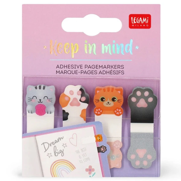 LEGAMI  ΑΥΤΟΚΟΛΛΗΤΟΙ ΣΕΛΙΔΟΔΕΙΚΤΕΣ KEEP IN MIND - KITTY