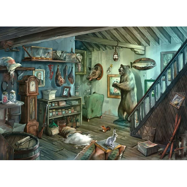 RAVENSBURGER PUZZLE 759 pcs ESCAPE - FORBIDDEN BASEMENT