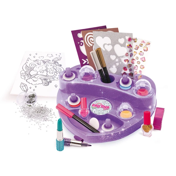 PALETINA GLAM DRAWING SET HEART SHAPED  FOR AGES 3+