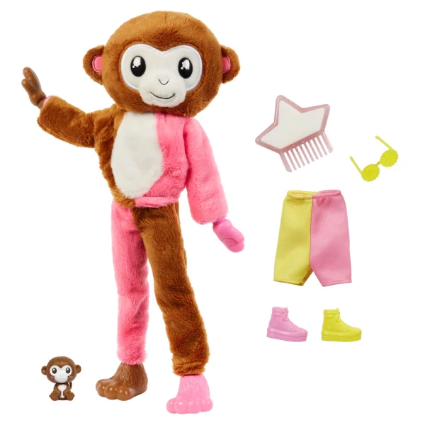 BARBIE DOLL CUTIE REVEAL - MONKEY