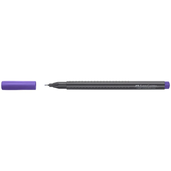FABER-CASTELL ΜΑΡΚΑΔΟΡΑΚΙ GRIP FINEPEN 0.4mm ΜΩΒ