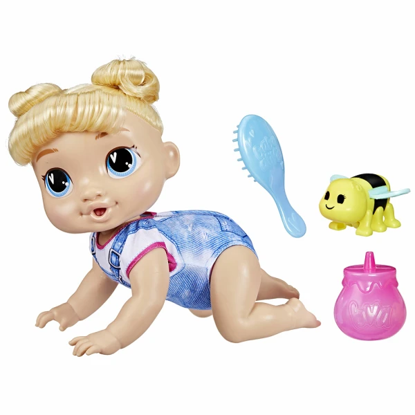 BABY ALIVE ΚΟΥΚΛΑ CRAWL \'N PLAY - HARPER HUGS