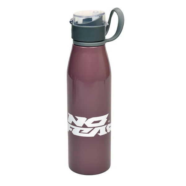 BACK ME UP STAINLESS STEEL WATER BOTTLE 600ml NO FEAR GRAPE