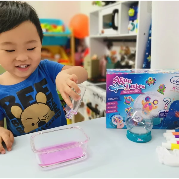 AQUA DABRA MINI AQUARIUM 8 pcs MONSTERS SURPRISE