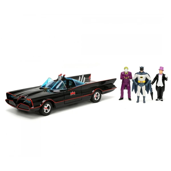 BATMAN ΑΥΤΟΚΙΝΗΤΟ 1:24 1966 CLASSIC BATMOBILE DELUXE