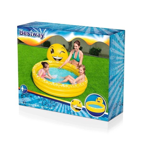 BESTWAY ΠΑΙΔΙΚΗ ΠΙΣΙΝΑ 165Χ144Χ69 εκ. SUMMER SMILES SPRAYER