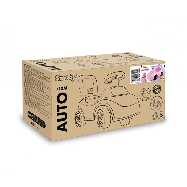 SMOBY AUTO RIDE-ON MINNIE