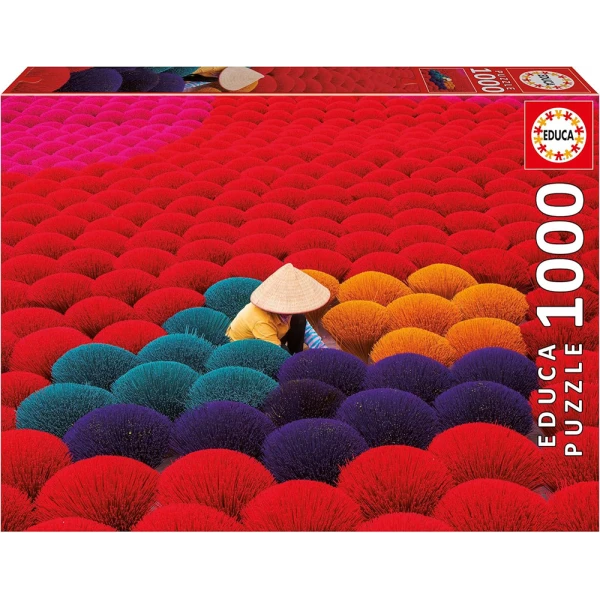 EDUCA PUZZLE 1000 pcs INCENSE VILLAGE VIETNAM
