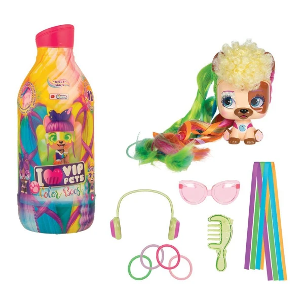 VIP PETS SERIES 2 COLOR BOOST COLLECTIBLE DOLL WITH EXTRA LONG HAIR