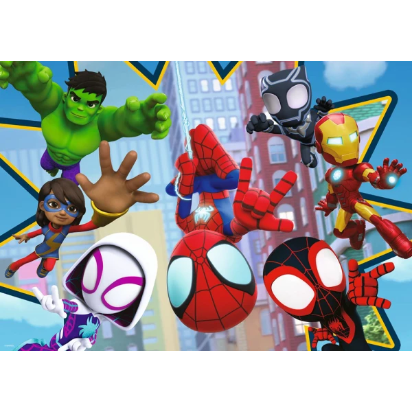 RAVENSBURGER ΠΑΖΛ ΔΑΠΕΔΟΥ 24 τεμ. SPIDEY AND FRIENDS