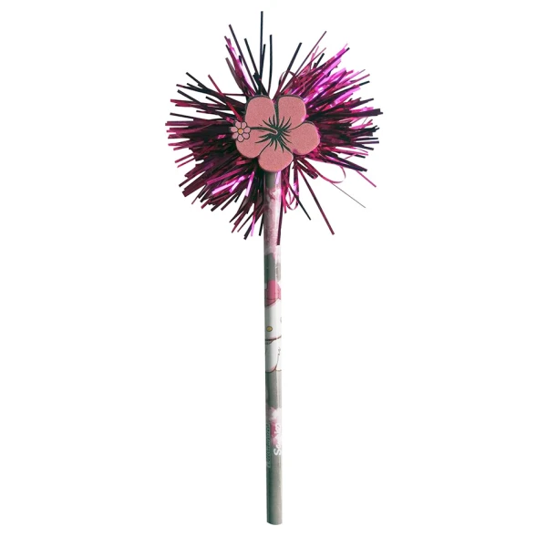 PENCIL WITH DECORATIVE CHARMMY KITTY - 2 DESIGNS