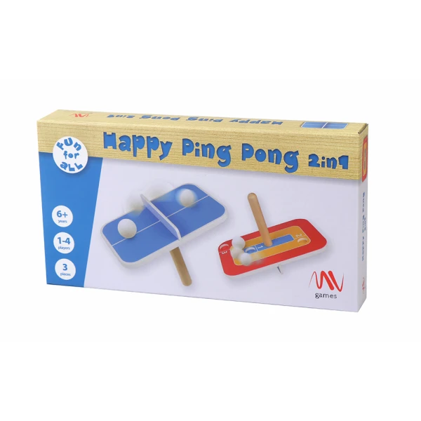 ΕΠΙΤΡΑΠΕΖΙΟ ΠΑΙΧΝΙΔΙ ΔΡΑΣΗΣ HAPPY PING PONG 2 IN 1