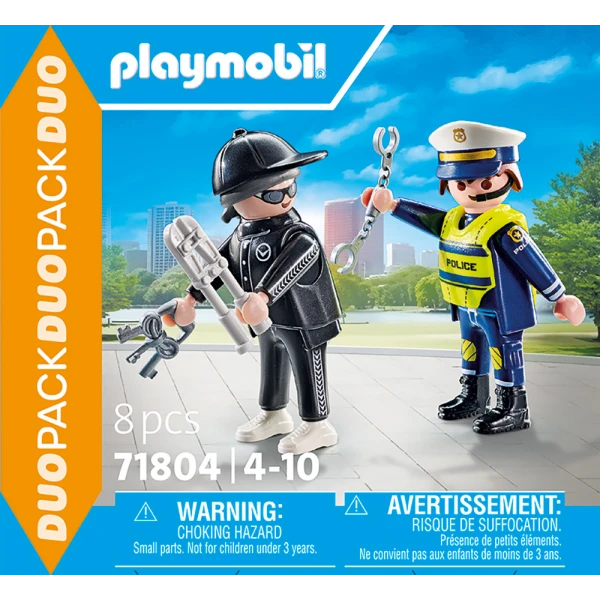 PLAYMOBIL ACTION HEROES ΑΣΤΥΝΟΜΟΣ ΚΑΙ ΔΙΑΡΡΗΚΤΗΣ