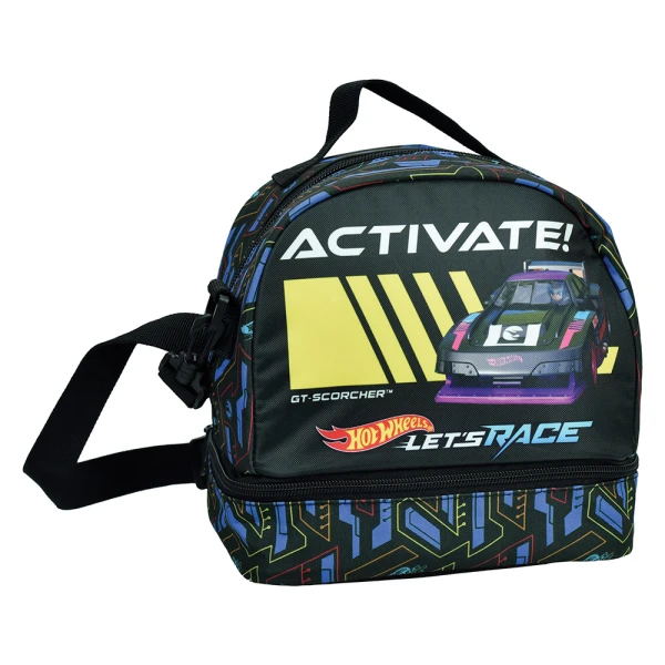 OVAL LUNCH BAG HOT WHEELS LETS RACE
