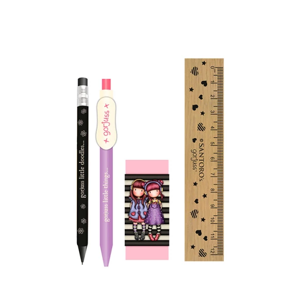 GORJUSS SANTORO NOTEBOOK AND STATIONERY SET THE DUET