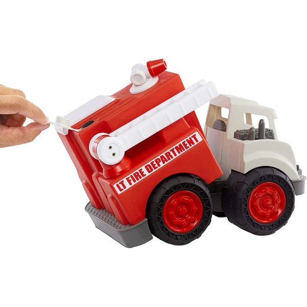 LITTLE TIKES DIRT DIGGER REAL WORKING FIRE TRUCK