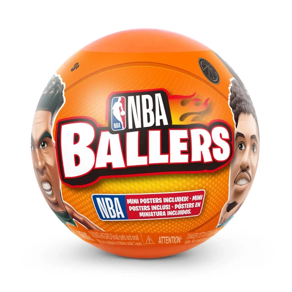 ZURU ΜΙΝΙΑΤΟΥΡΑ ΣΥΛΛΕΚΤΙΚΗ ΕΚΠΛΗΞΗ 5 SURPRISE SEASON 1 NBA BALLERS