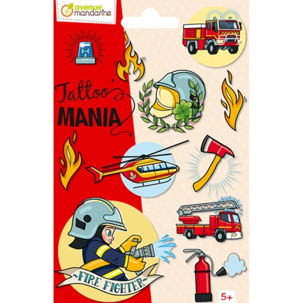 DECALS TATTOOS FIREFIGHTERS