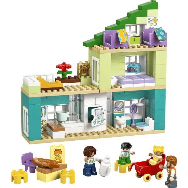 LEGO® DUPLO® TOWN 3 IN 1 MODERN FAMILY HOUSE WITH FIGURES