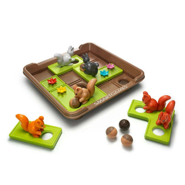SMARTGAMES BOARD GAME SQUIRRELS GO NUTS XXL