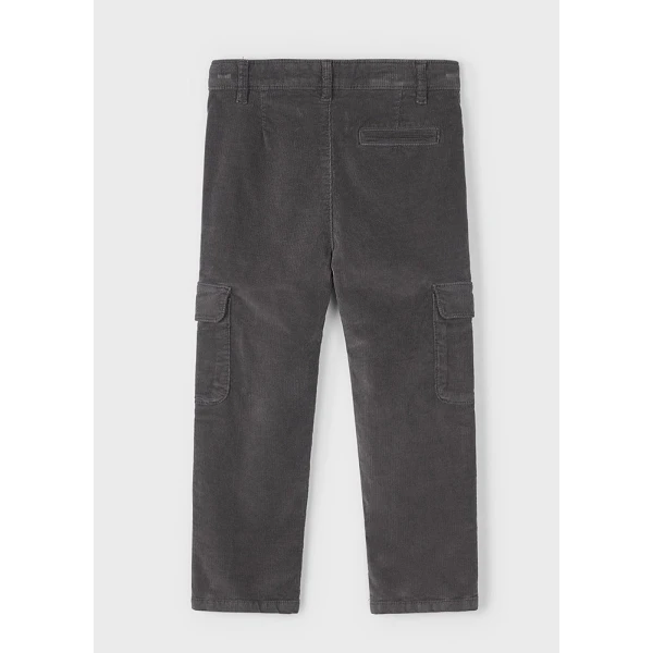 MAYORAL TROUSERS CARGO CORDUROY BLACKBOARD