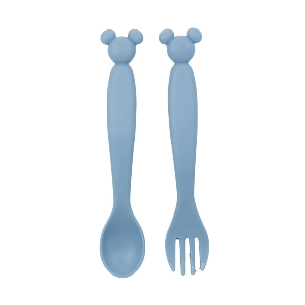 SET SPOON AND FORK MICKEY MOUSE