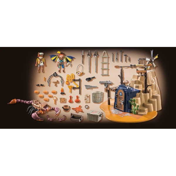 PLAYMOBIL NOVELMORE SAL\'AHARI SANDS - ΜΥΣΤΙΚΗ ΒΑΣΗ ΜΕ ΓΙΓΑΝΤΙΟ ΣΚΟΡΠΙΟ