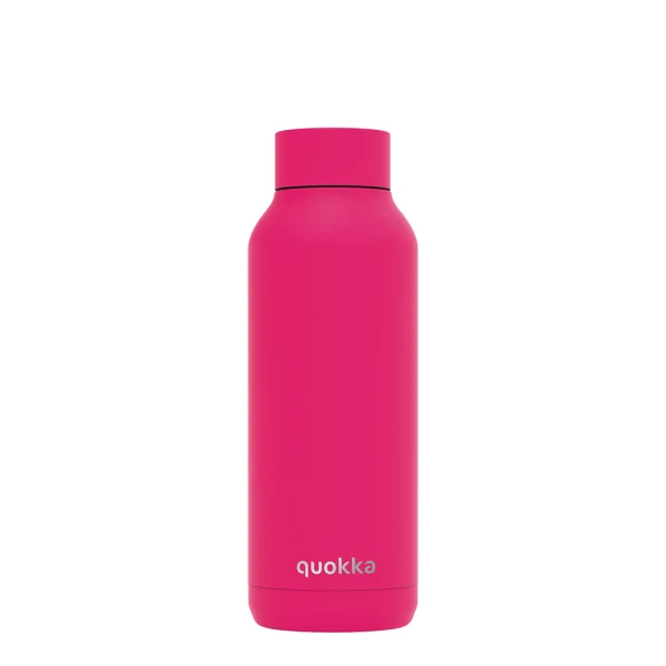 QUOKKA THERMAL STAINLESS STEEL BOTTLE SOLID 510ml RASPBERRY PINK