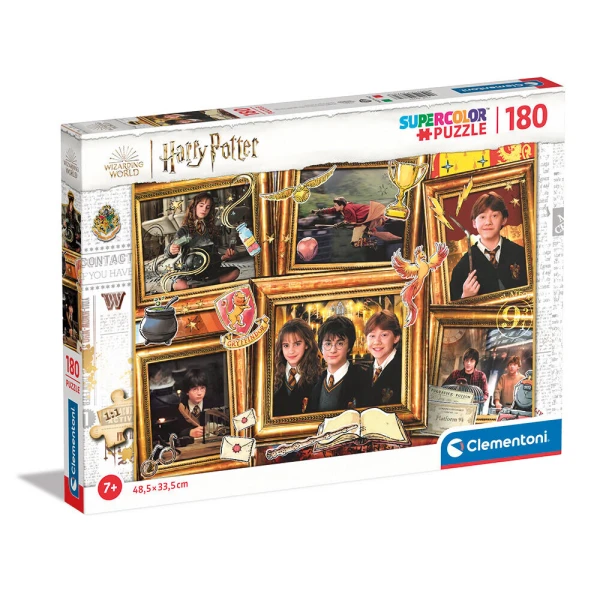 CLEMENTONI KIDS PUZZLE SUPER COLOR HARRY POTTER 180 PCS
