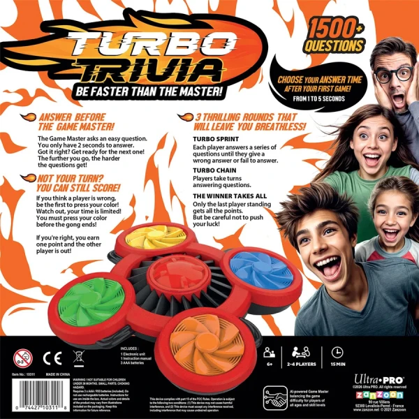 ΕΠΙΤΡΑΠΕΖΙΟ ΠΑΙΧΝΙΔΙ TURBO TRIVIA